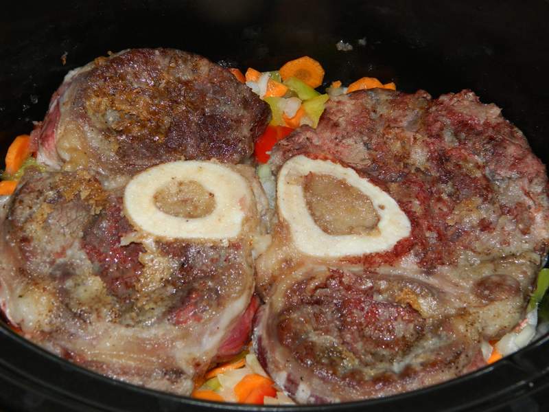 Osso buco la slow cooker Crock-Pot