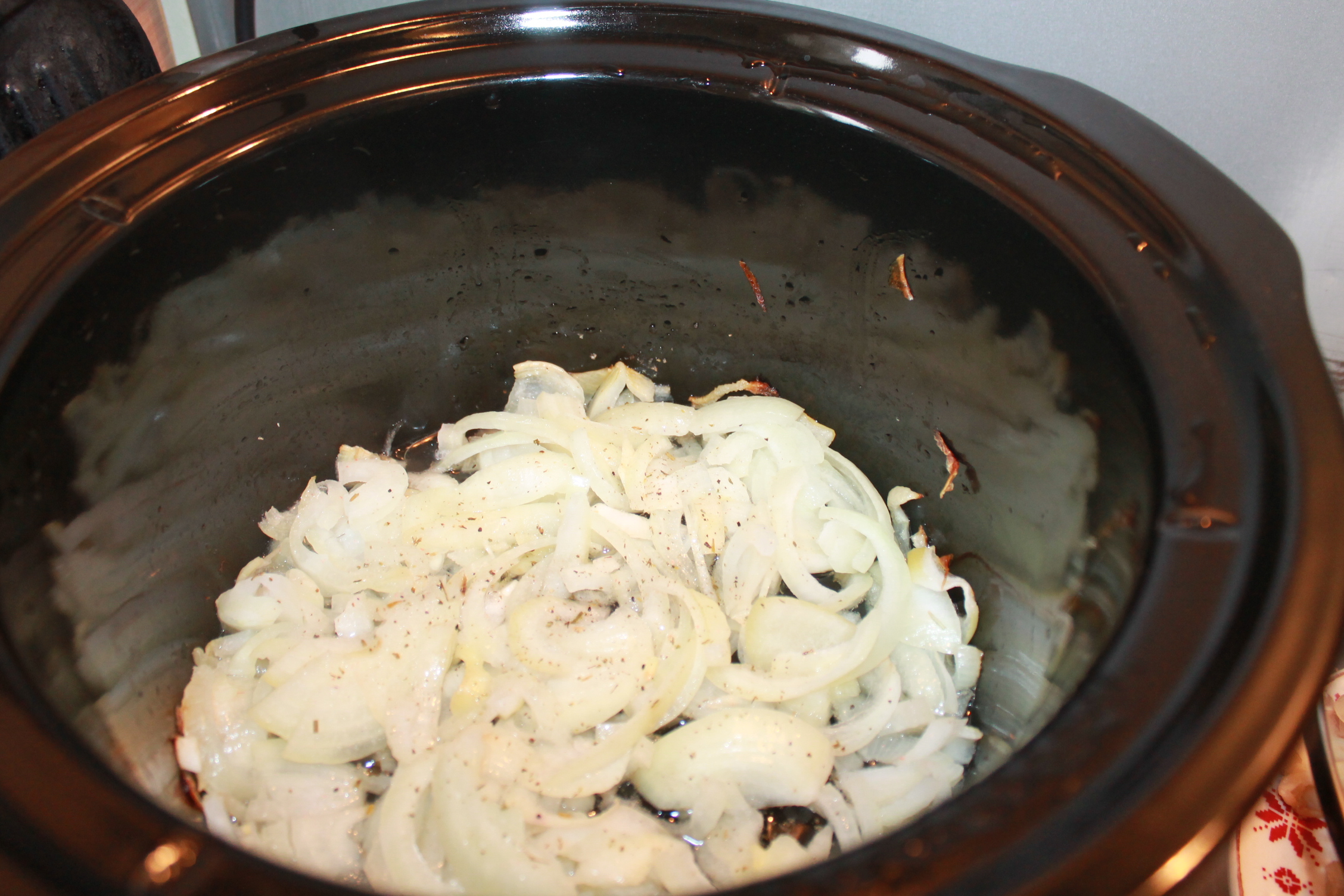 Ciuperci pleurotus la slow cooker Crock-Pot