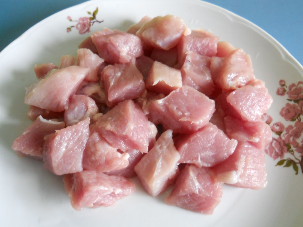 Ciorba taraneasca, cu carne de porc