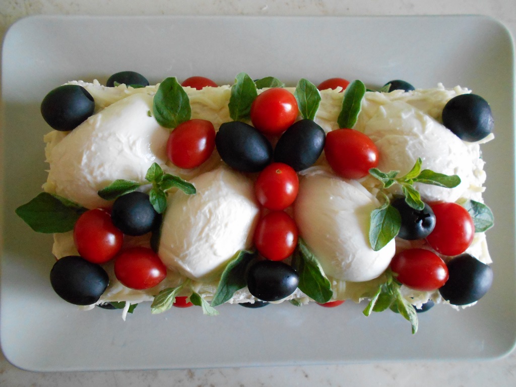 Aperitiv tort Mozzarella