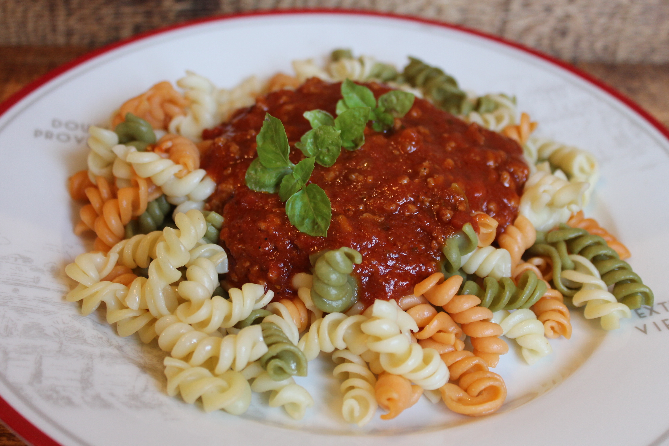 Fusilli Bolognese