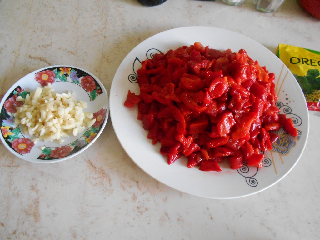 Pasta de ardei capia copti