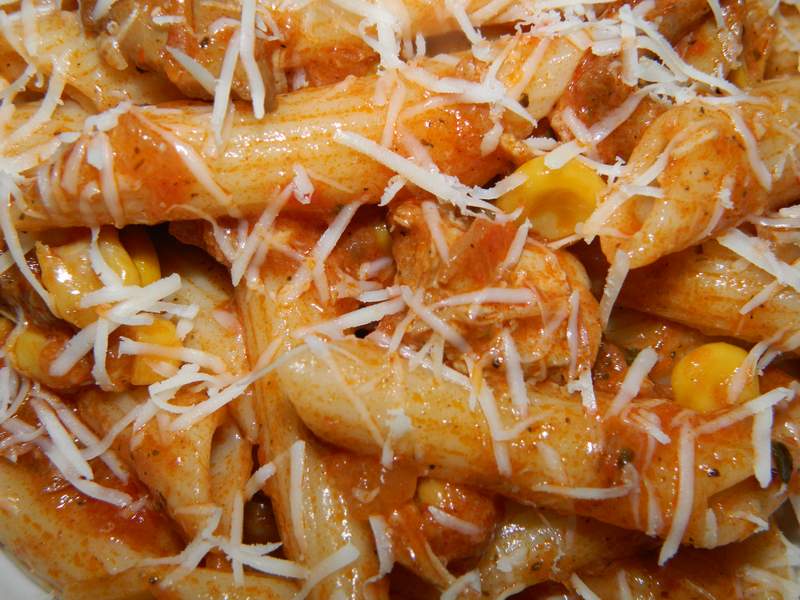 Penne cu ostropel reorientat