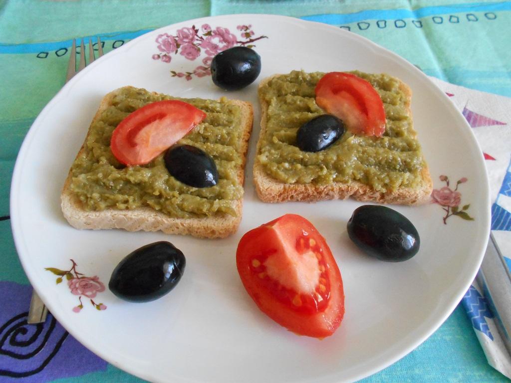 Pasta de fasole verde