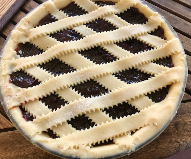 Desert tarta crocanta cu magiun de prune