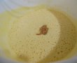 Desert prajitura cu crema straciatella, visine si krantz de migdale-0