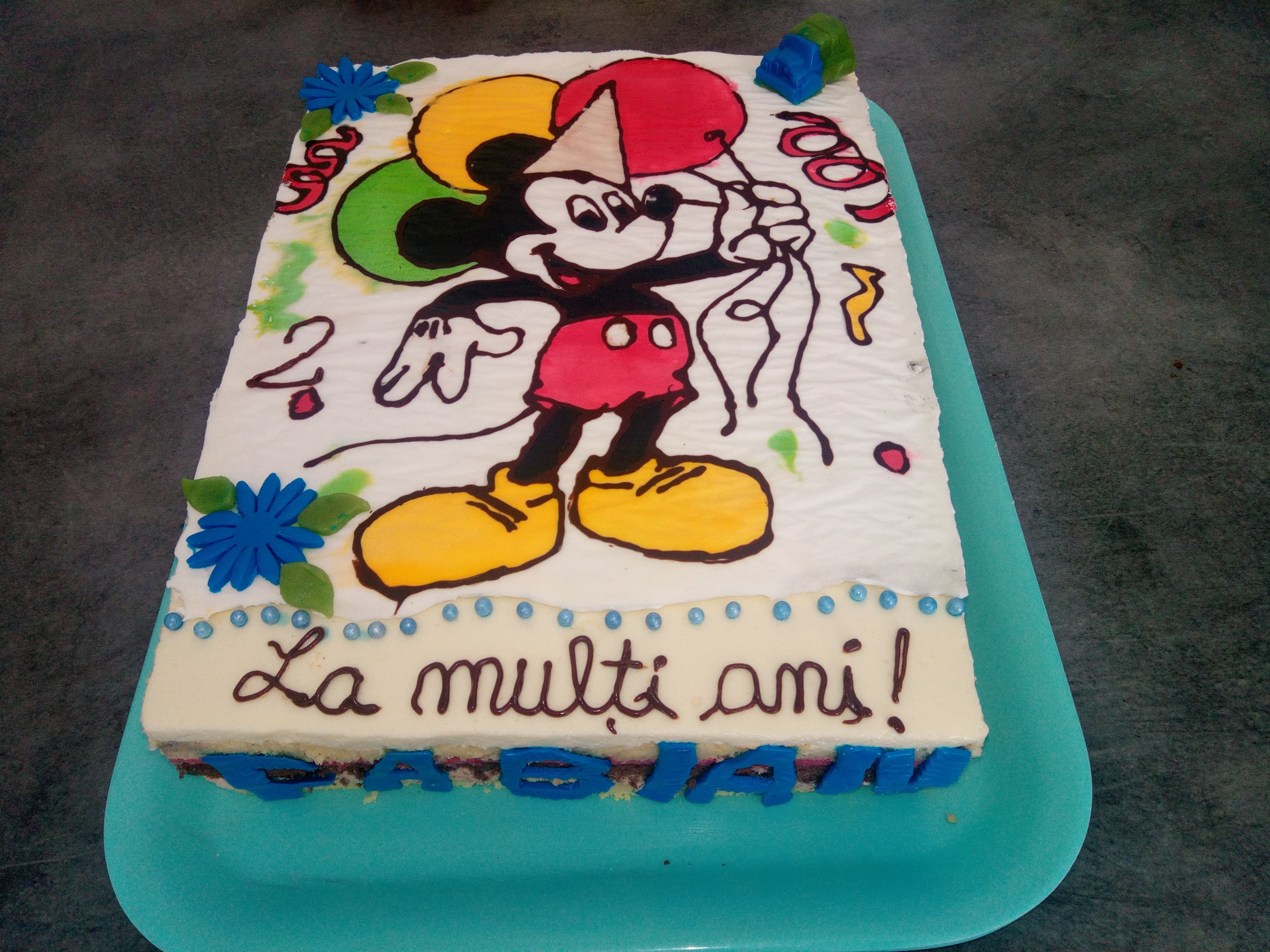 Desert tort aniversar Mickey Mouse