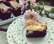 Desert brownies cu crema de branza dulce-11