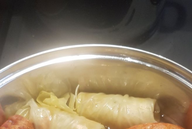 Sarmale cu pasat si carne tocata de curcan