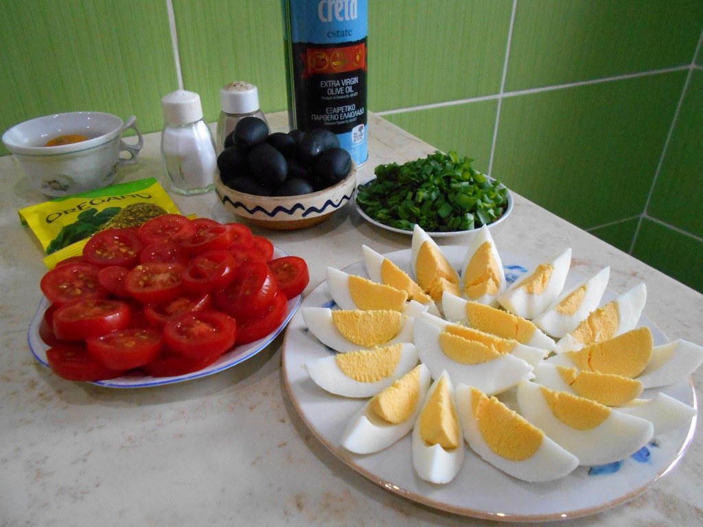 Salata orientala cu savori mediteraneene