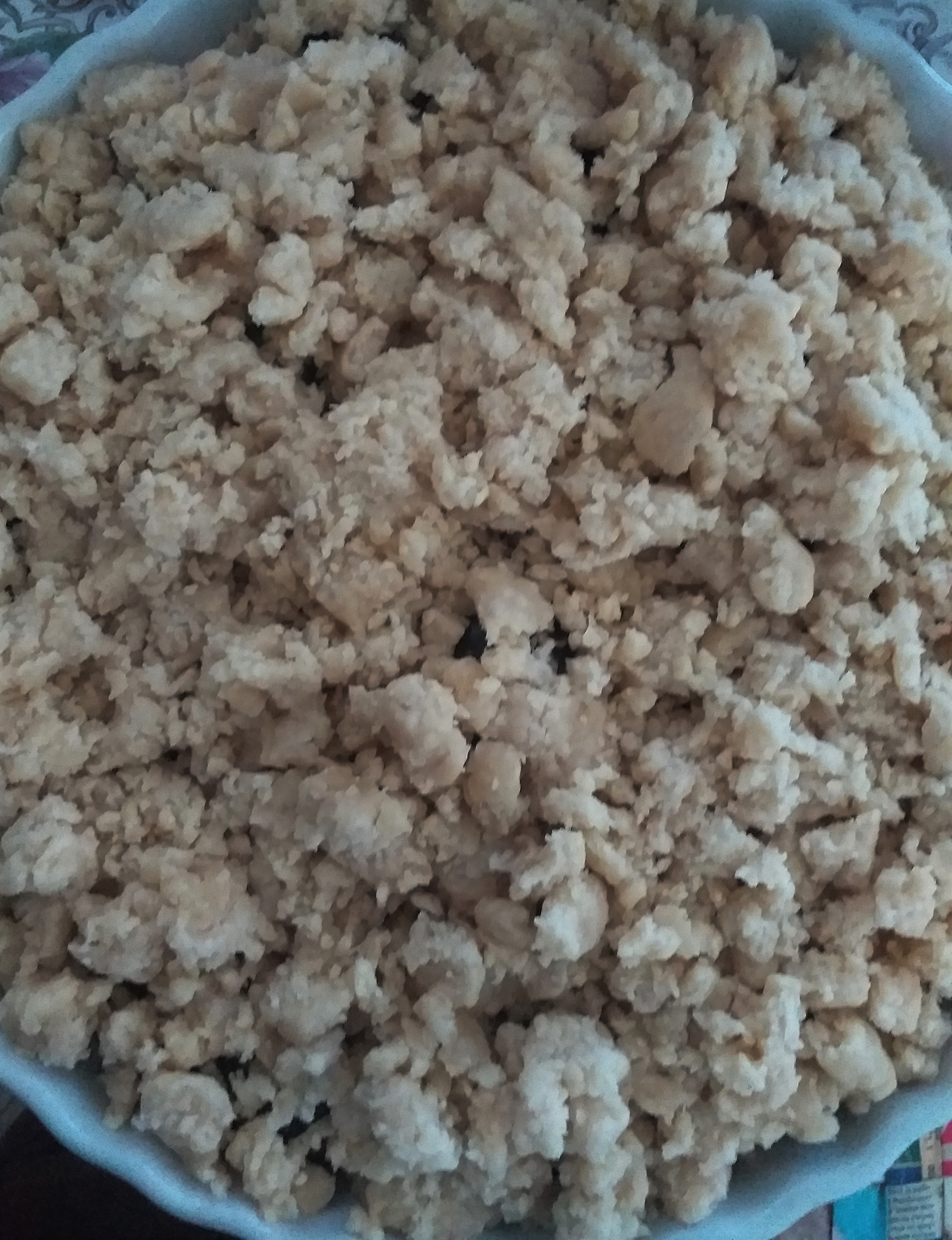 Desert crumble cu prune