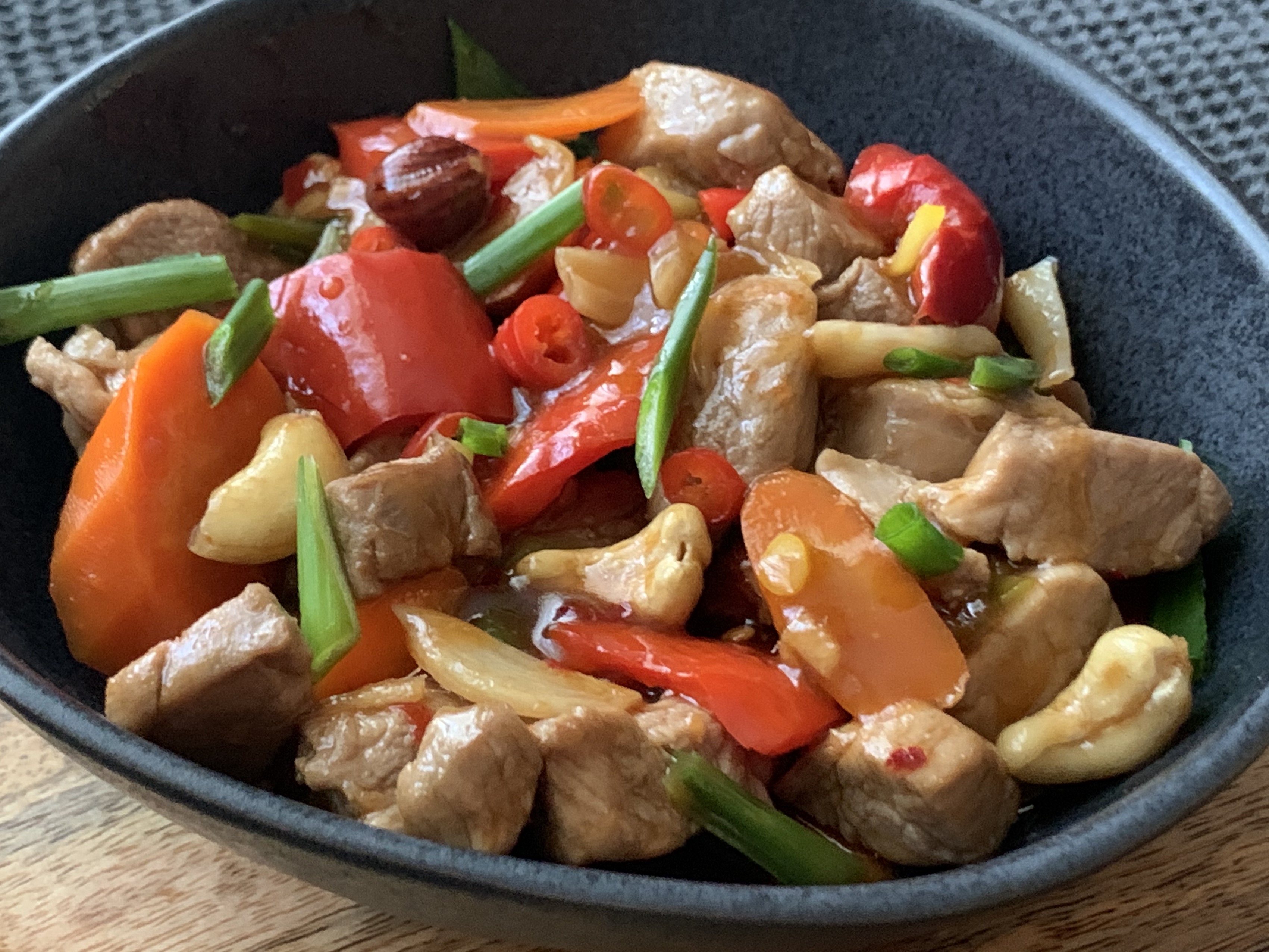 Porc in stil chinezesc (Pork stir fry)