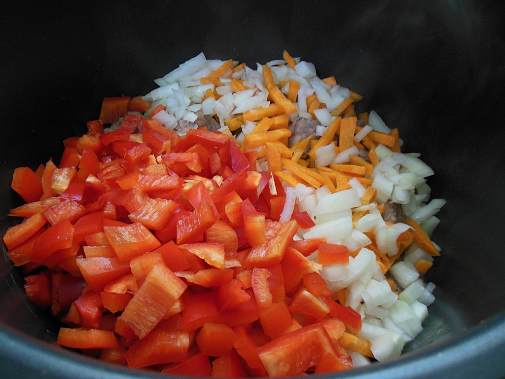 Tocanita de vita cu galuste de cartofi la Crock Pot Express