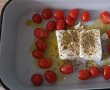 Paste cu feta si rosii cherry, gratinate-1