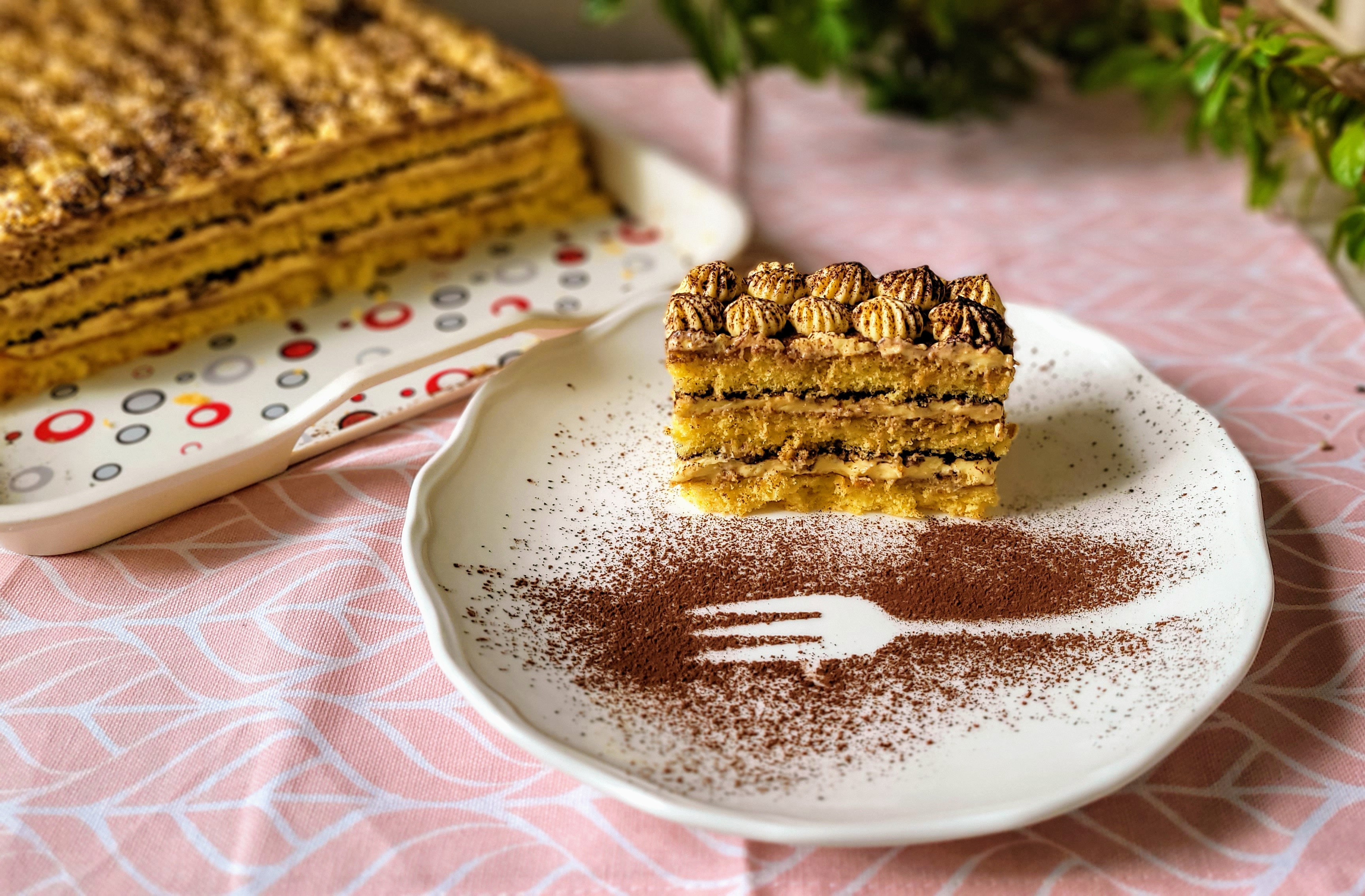 Desert prajitura Tiramisu