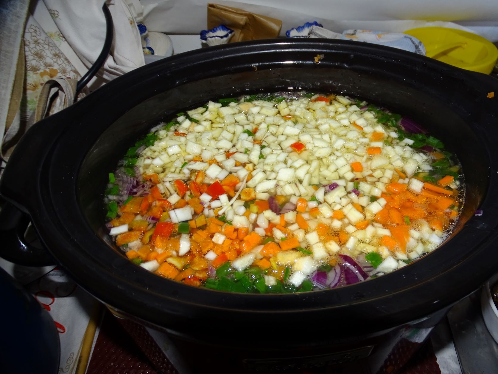 Ciorba de vitel la slow cooker Crock Pot