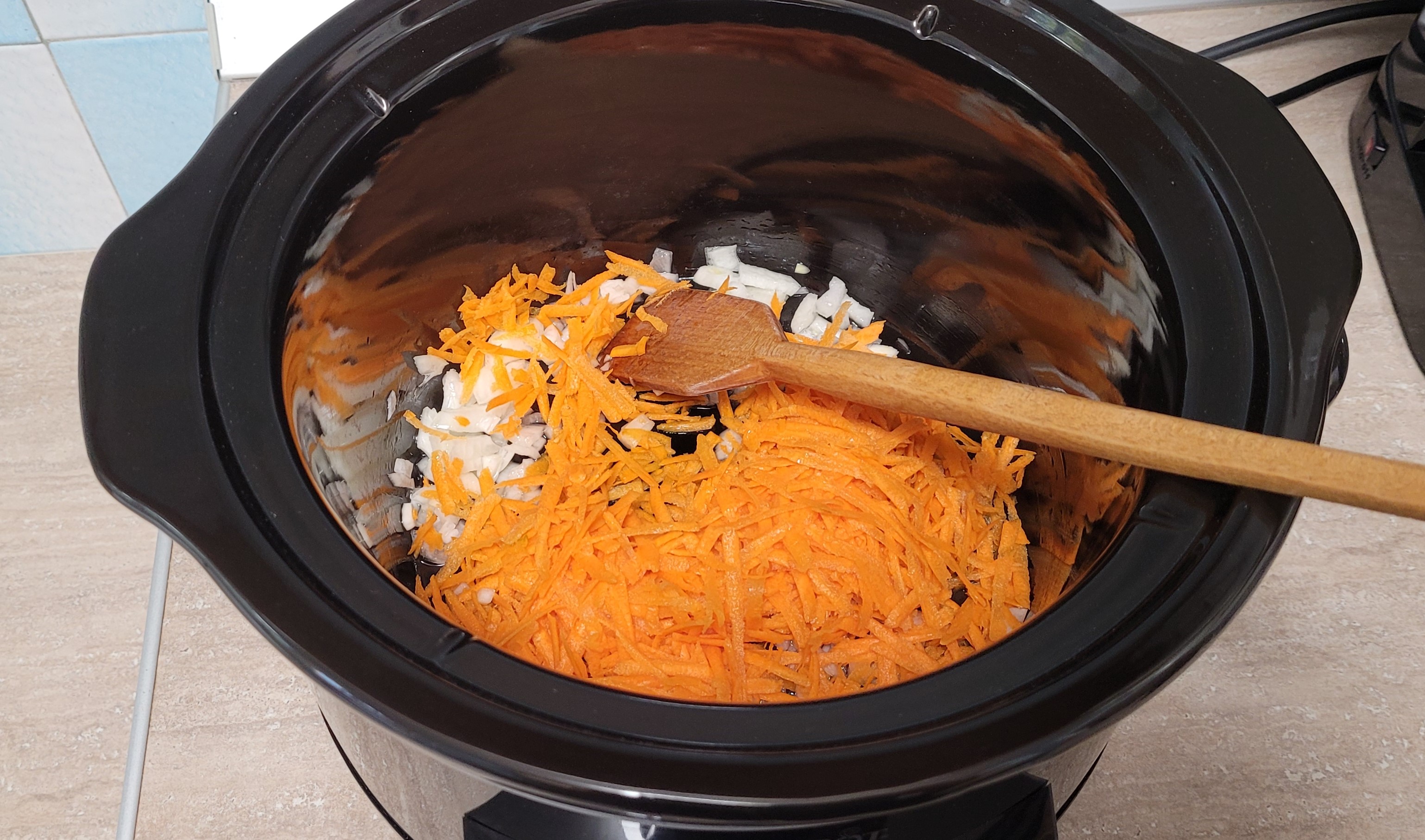 Iahnie de fasole la slow cooker Crock Pot