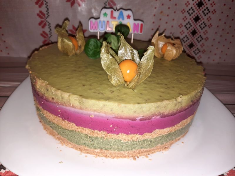 Aperitiv tort sarat/Cheesecake sarat