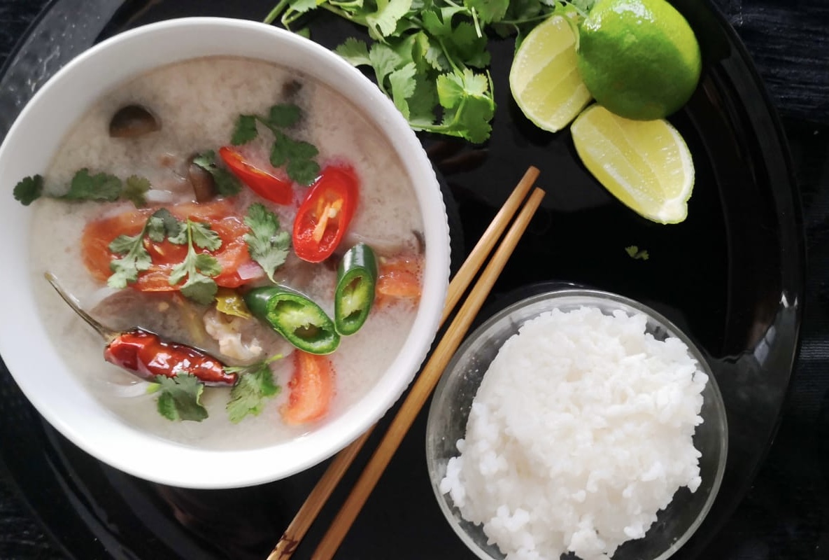 Reteta Tom Kha Gai - Supa tailandeza de pui - Nr.4 din  Best soups in the World