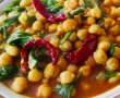 Mancare de naut cu spanac si curry in stil asiatic - Reteta savuroasa cu legume-6