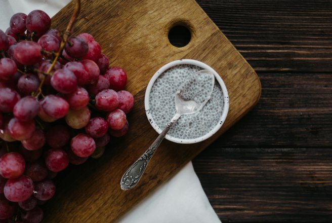 Budinca de chia delicioasa si sanatoasa reteta simpla