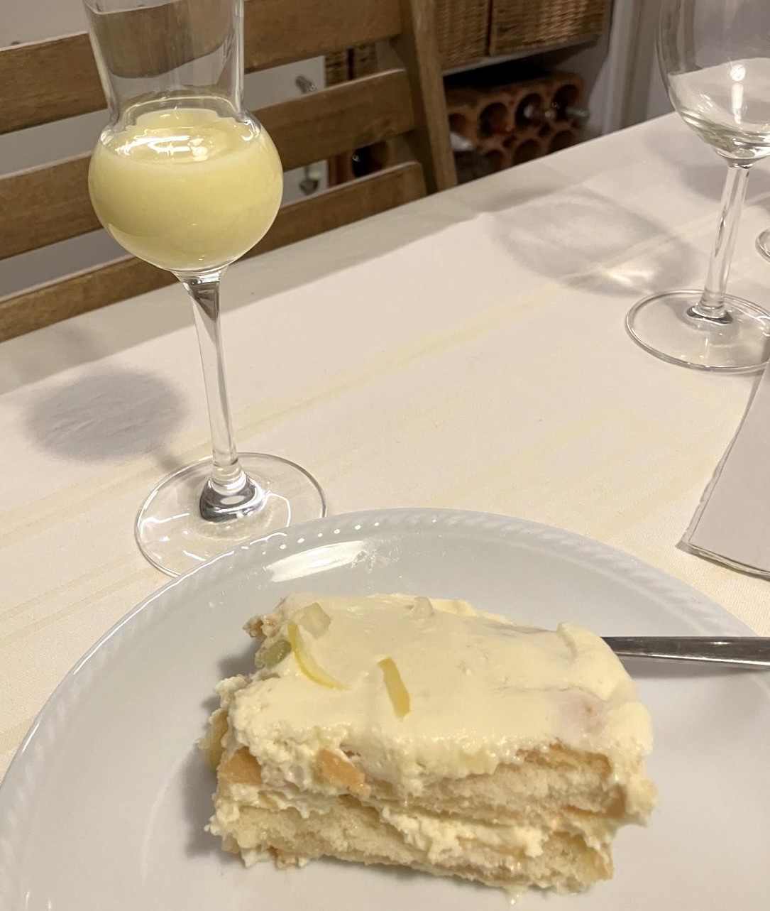 Tiramisú cu lămâie și limoncello