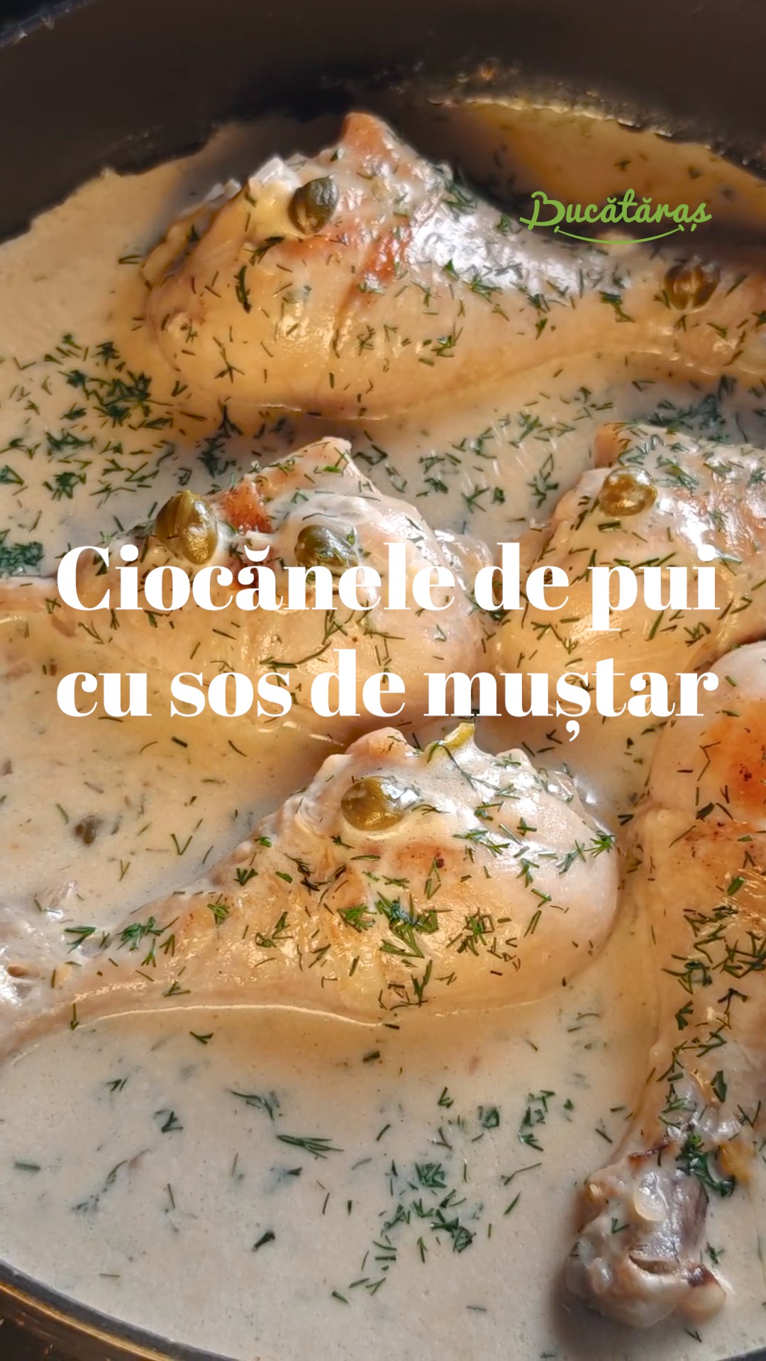 Ciocănele de pui cu sos de muștar și capere - Mâncarea delicioasă și rapidă