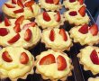 Mini tarte cu crema de vanilie si capsuni - Reteta delicioasa, fara zahar-0