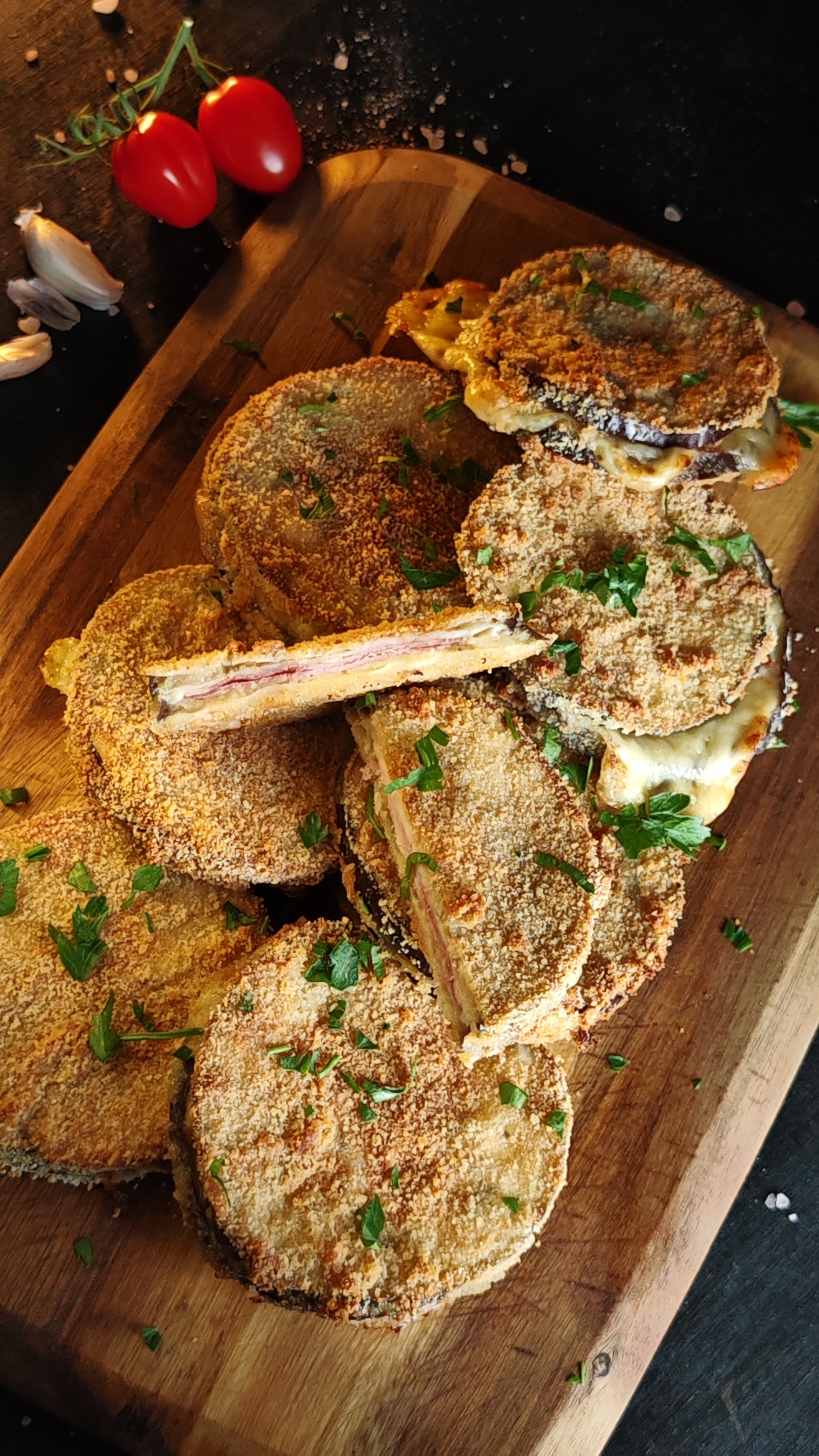 Cordon bleu de vinete - Varianta light și gustoasă