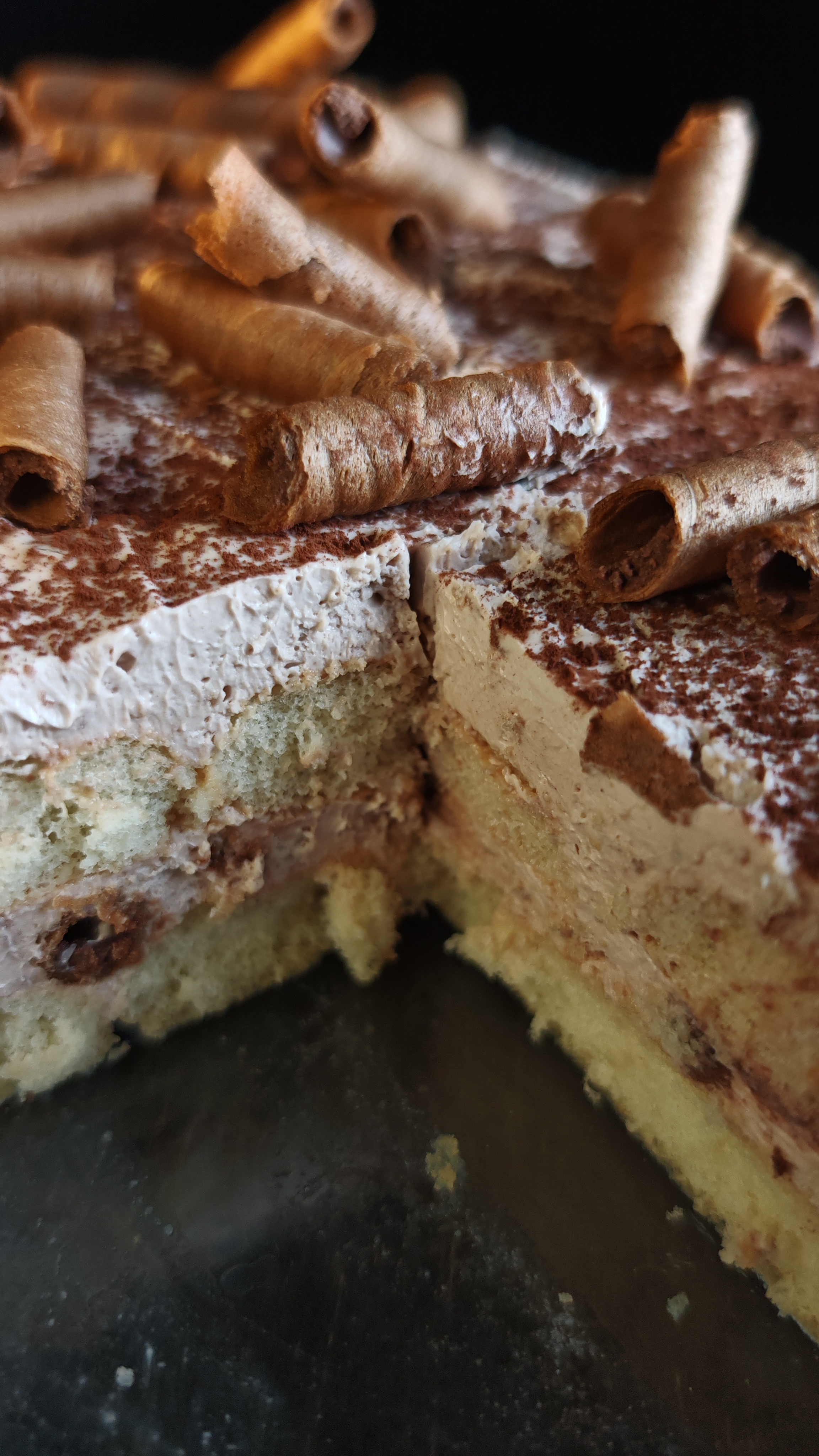 Tiramisu cu sticksuri de ciocolată - Rețeta rapidă și delicioasă