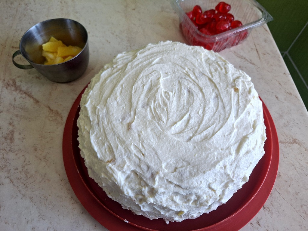 Tort Pina Colada - Reteta delicioasa cu ananas