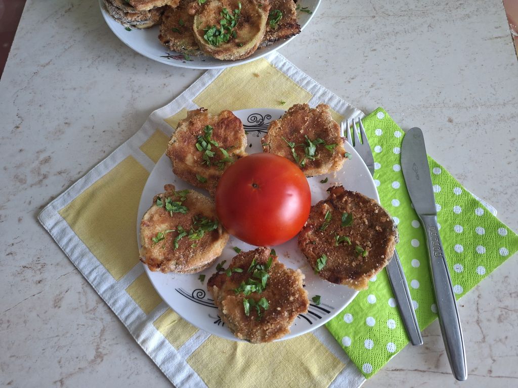 Cordon bleu de vinete, dovlecei si zucchini – Reteta simpla, rapida si gustoasa