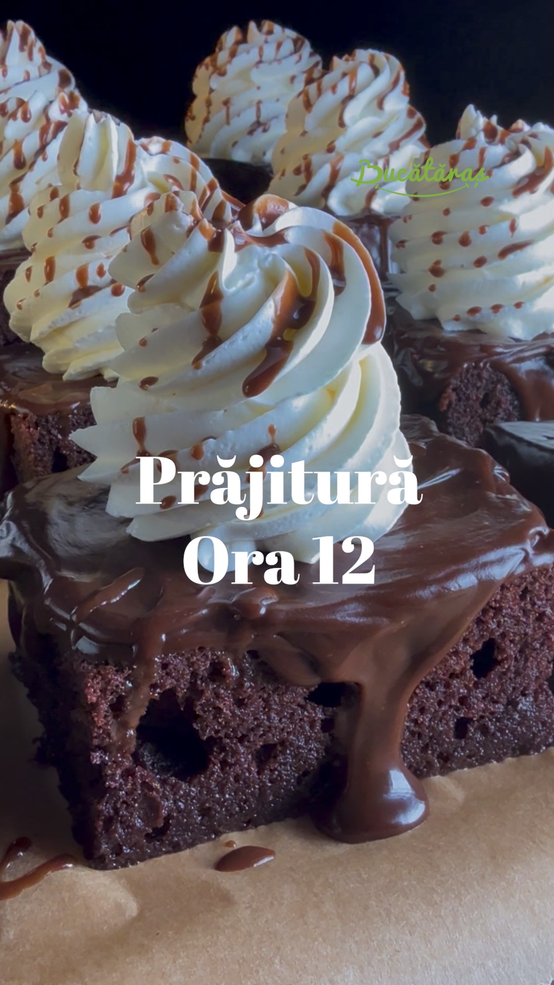 Prăjitura Ora 12 - Un deliciu ciocolatos de zile mari
