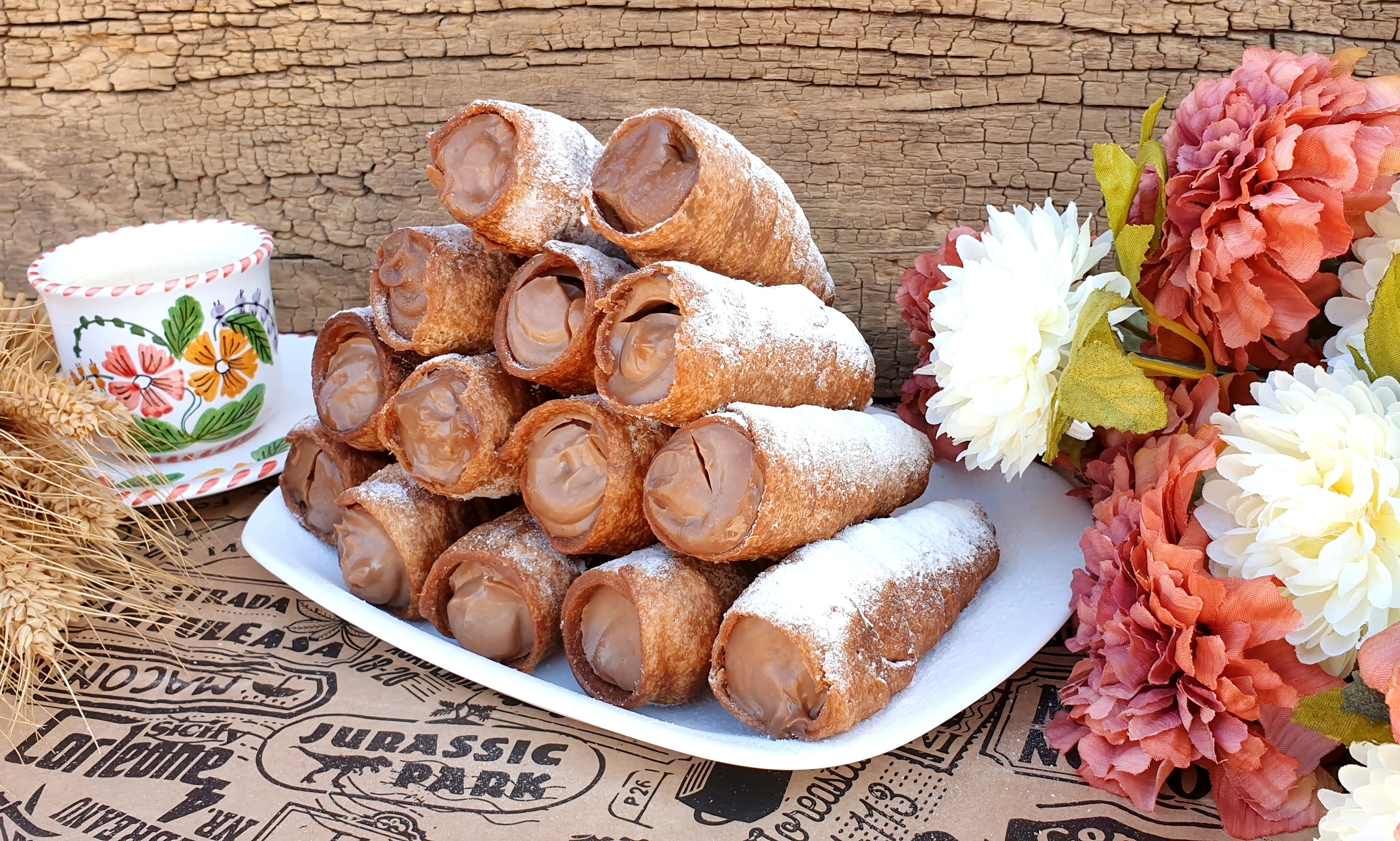 Rulouri cu cacao - Reteta delicioasa de casa